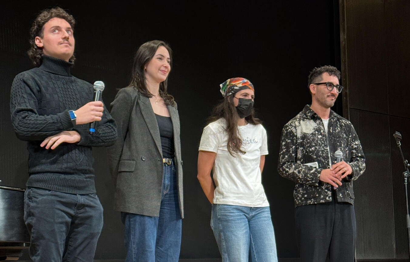 June Moon in development June Moon cast and creative team in rehearsal and presentation, New York (photo 4 of 6)