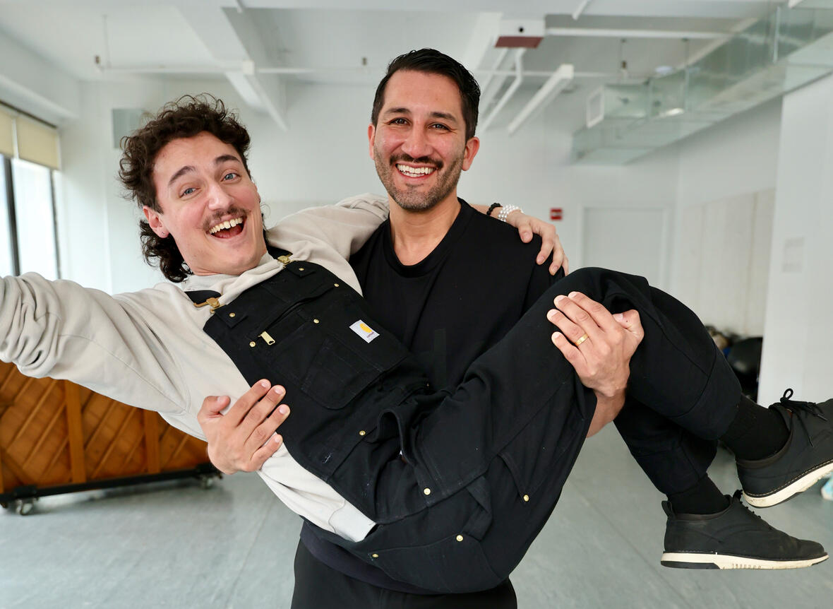 June Moon in development June Moon cast and creative team in rehearsal and presentation, New York (photo 3 of 6)